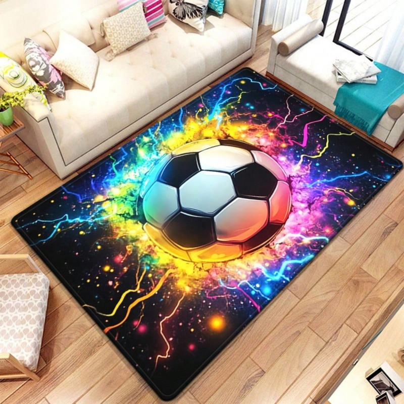 Colorful Graffiti Splash Footb - Outdoor Sport Background 评论和价格