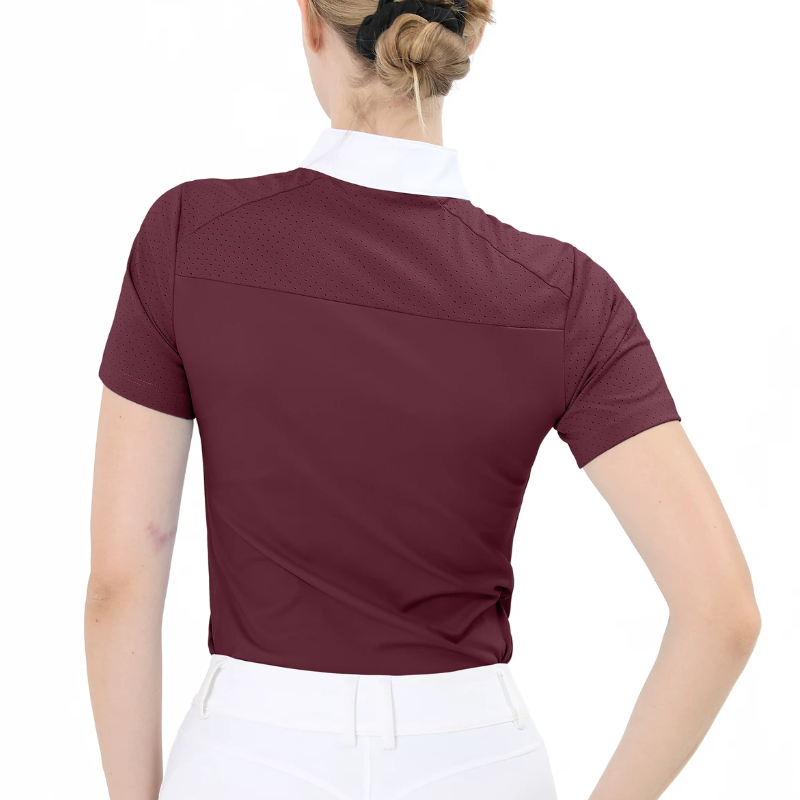 Female Professional Short Slee - Polo Shirt Equestrian 评论和价格