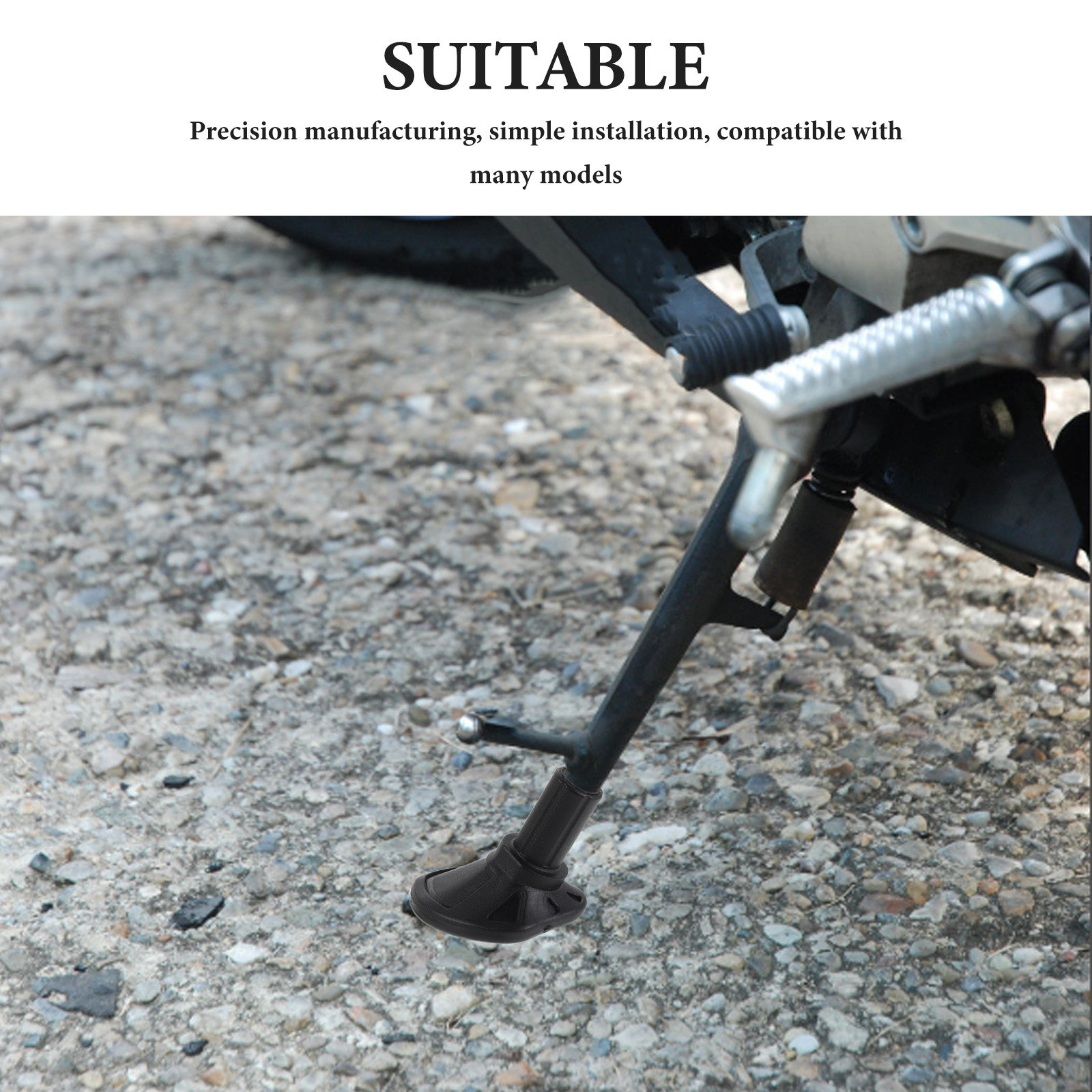 Motorcycle Kickstand Pad Stand - Outdoor Sport Using A Bike 评论和价格
