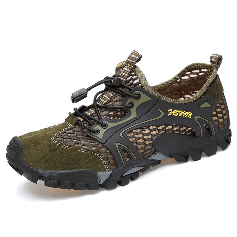 Summer Breathable Men Hiking S - Climbing Shoe Beginner 评论和价格
