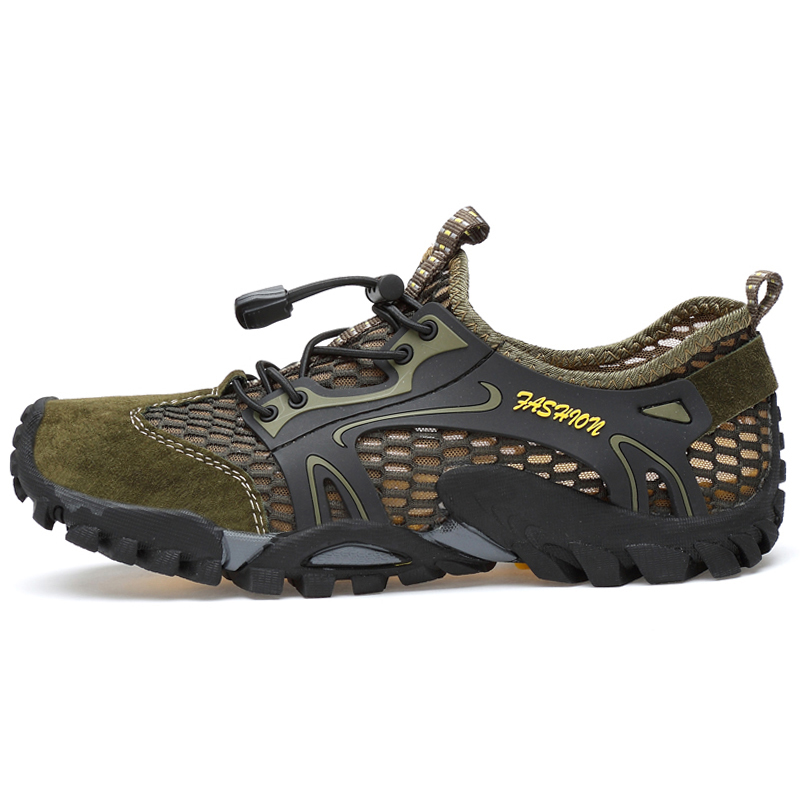 Summer Breathable Men Hiking S - Climbing Shoe Beginner 评论和价格