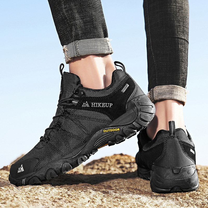 HIKEUP Non-slip Men Hiking Sho - Climbing Shoe Beginner 评论和价格